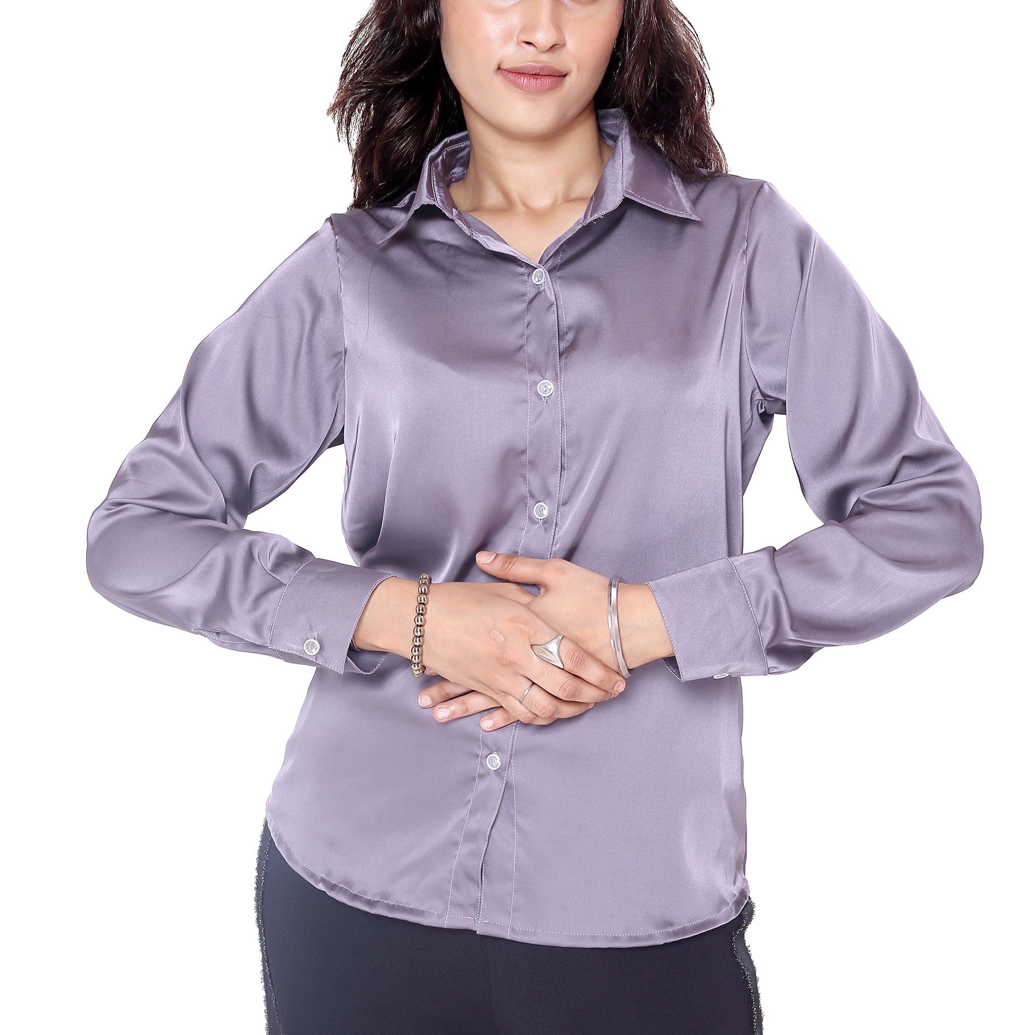 Premium satin shirt
