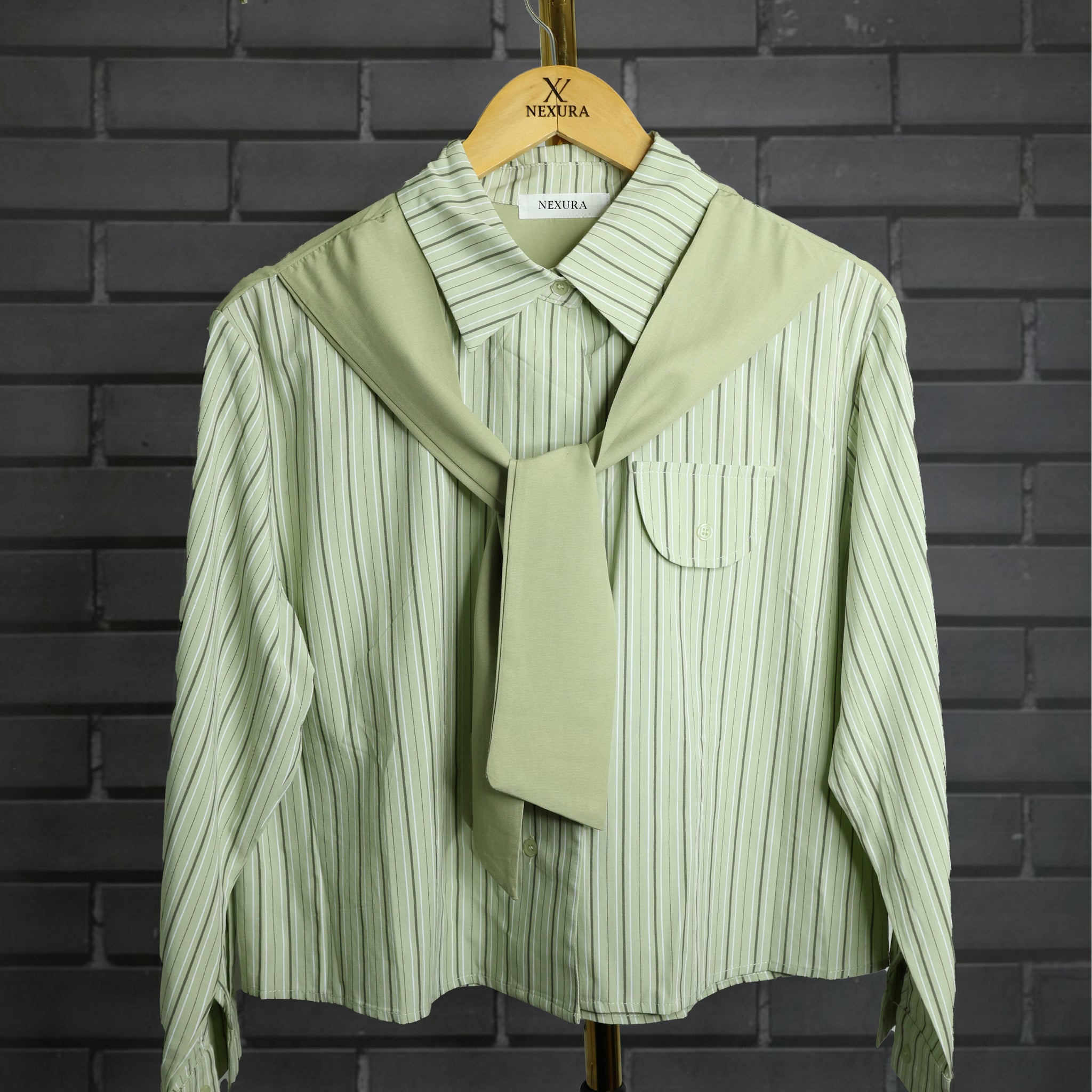 Mint Knot Shirt