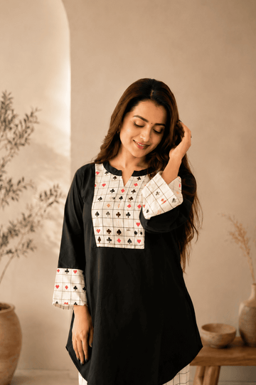 Checkmate Farshi Co-ord Set